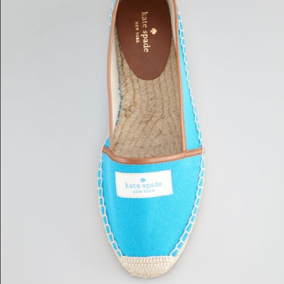 kate spade lara logo espadrille flat - Picture 2 of 8